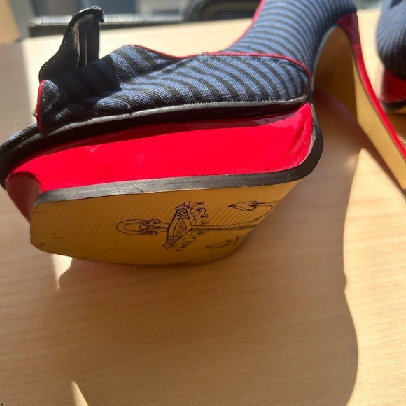 Iron Fist (Dolls Kill) great con size  9 9.5 (40) Euro nautical/sailor platforms - Picture 7 of 10